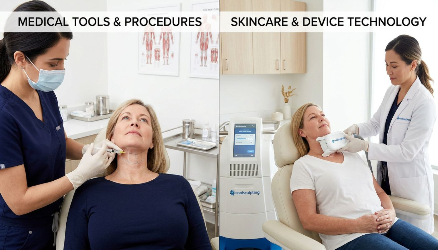 Comment choisir entre liposuccion et lifting pour réduire le double menton ?